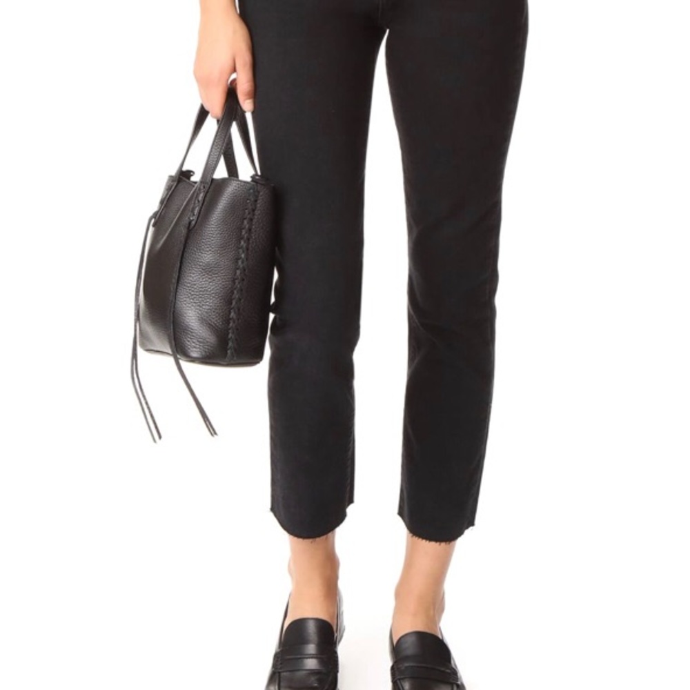 PAIGE Black/Grey Wash Skinny Jeans